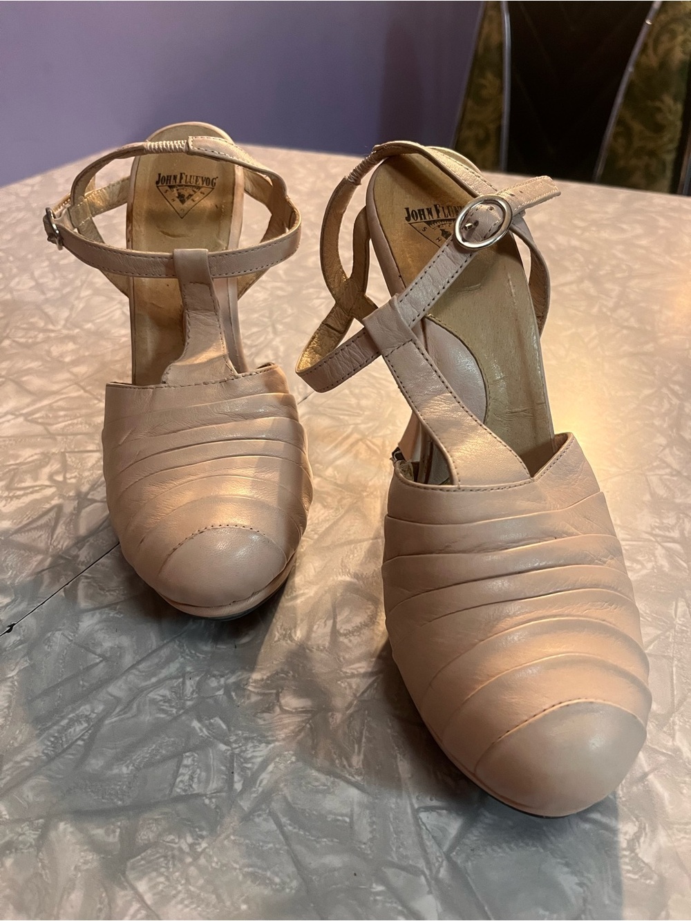 Fluevog Memories Hi Treasury Heels